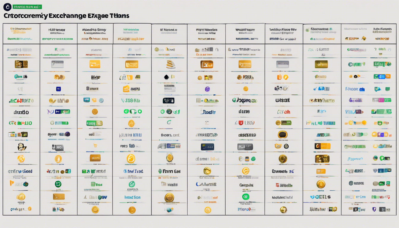 découvrez notre comparatif détaillé des plateformes d'échange de cryptomonnaies. analysez les fonctionnalités, les frais et la sécurité des meilleures options pour investir dans le monde des cryptos. trouvez la plateforme idéale pour vos besoins.